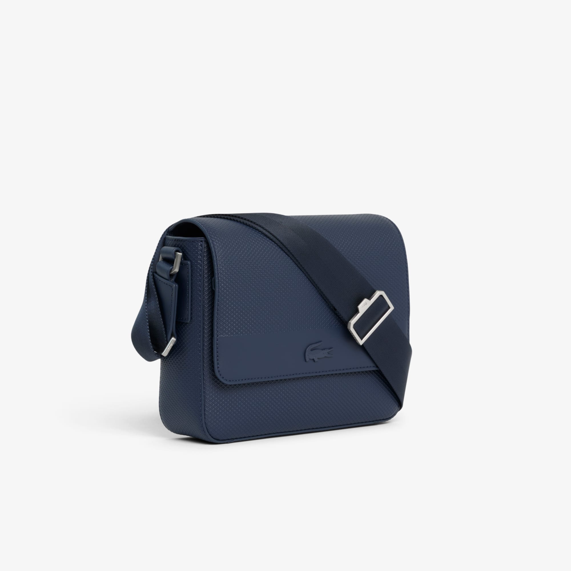 Chantaco Leather Messenger Bag - Bags - New In 2026 | Lacoste