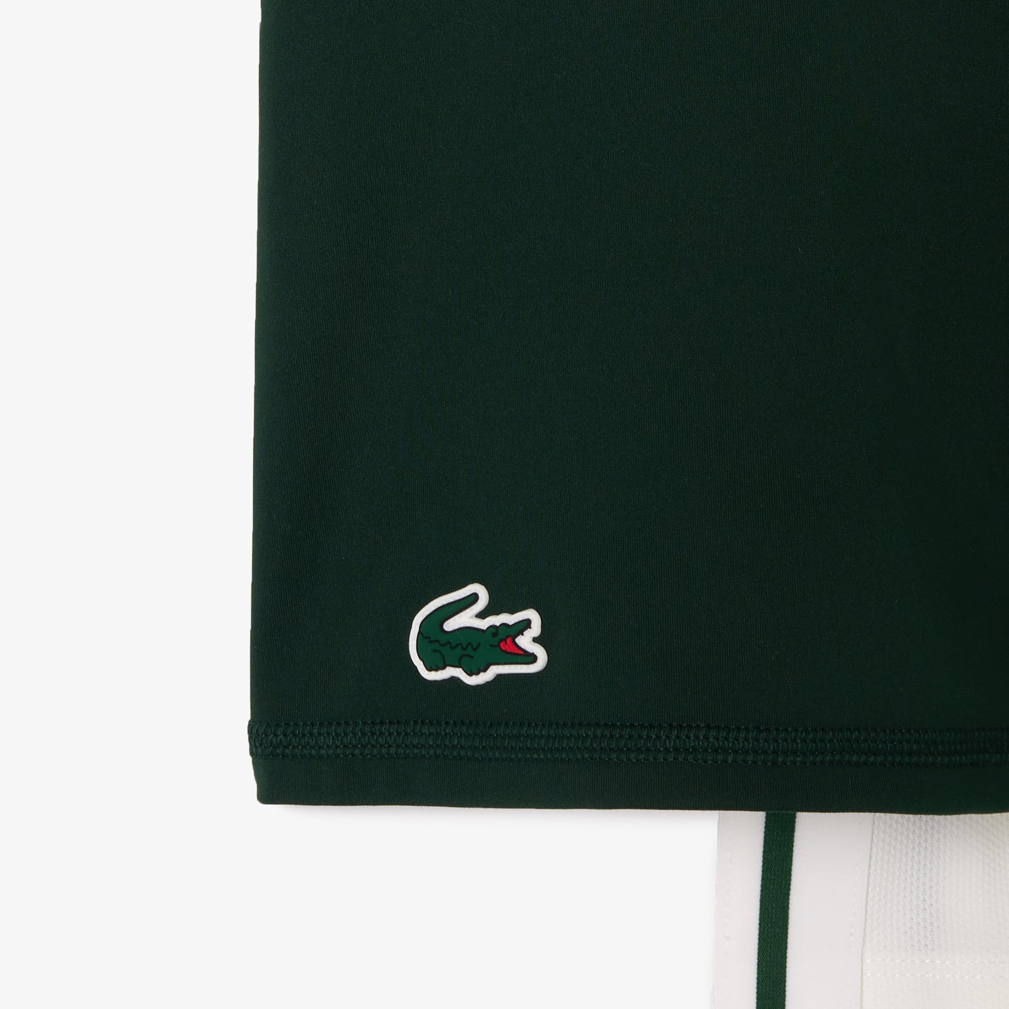 【LACOSTE】Tennis Color Tipping Dress Ivory Women's Piqué Tennis Dress with Removable Liner - Dresses