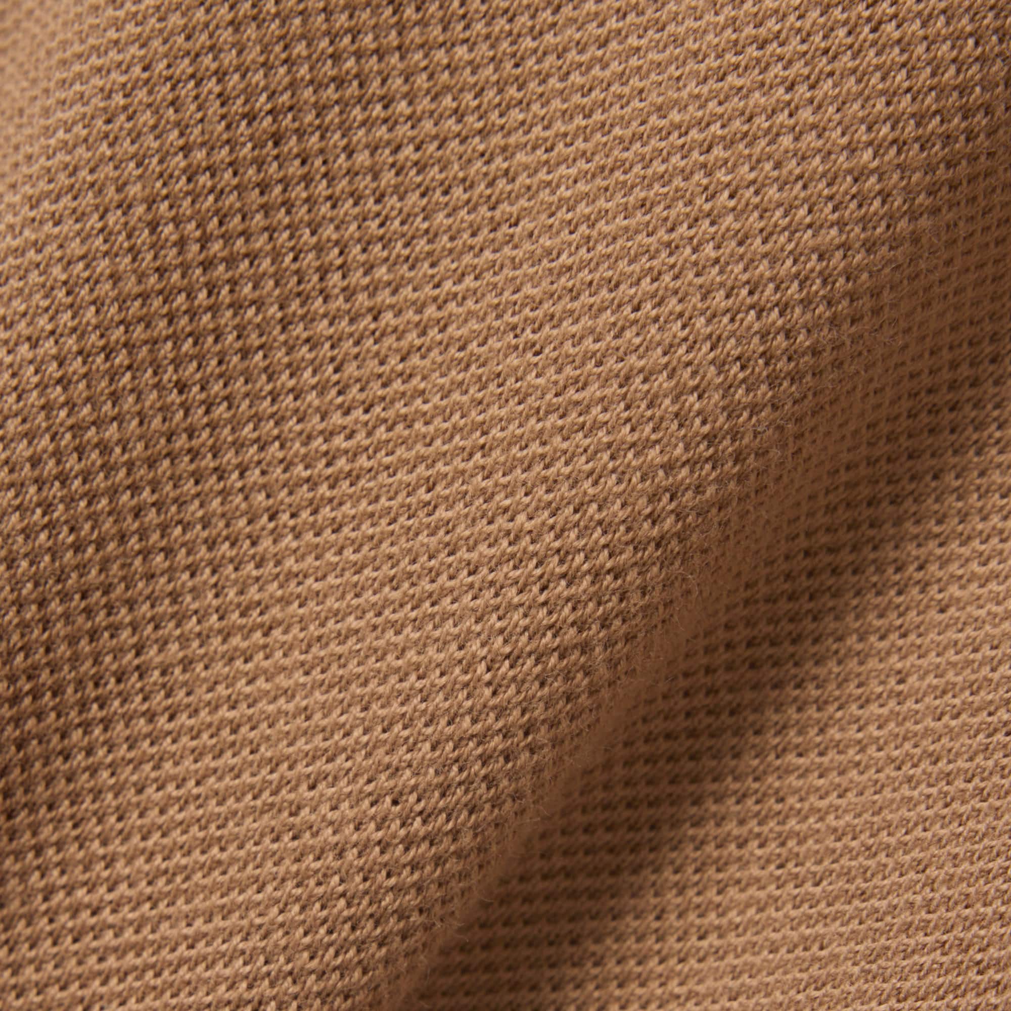 Polo Collar Belted Petit Piqué Dress