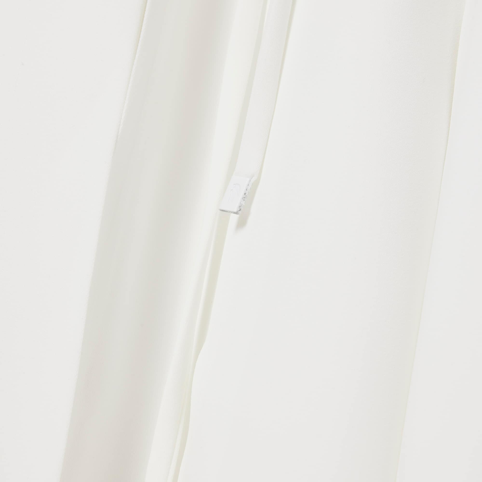 Runway Pleated Embroidery Detail Polo Dress