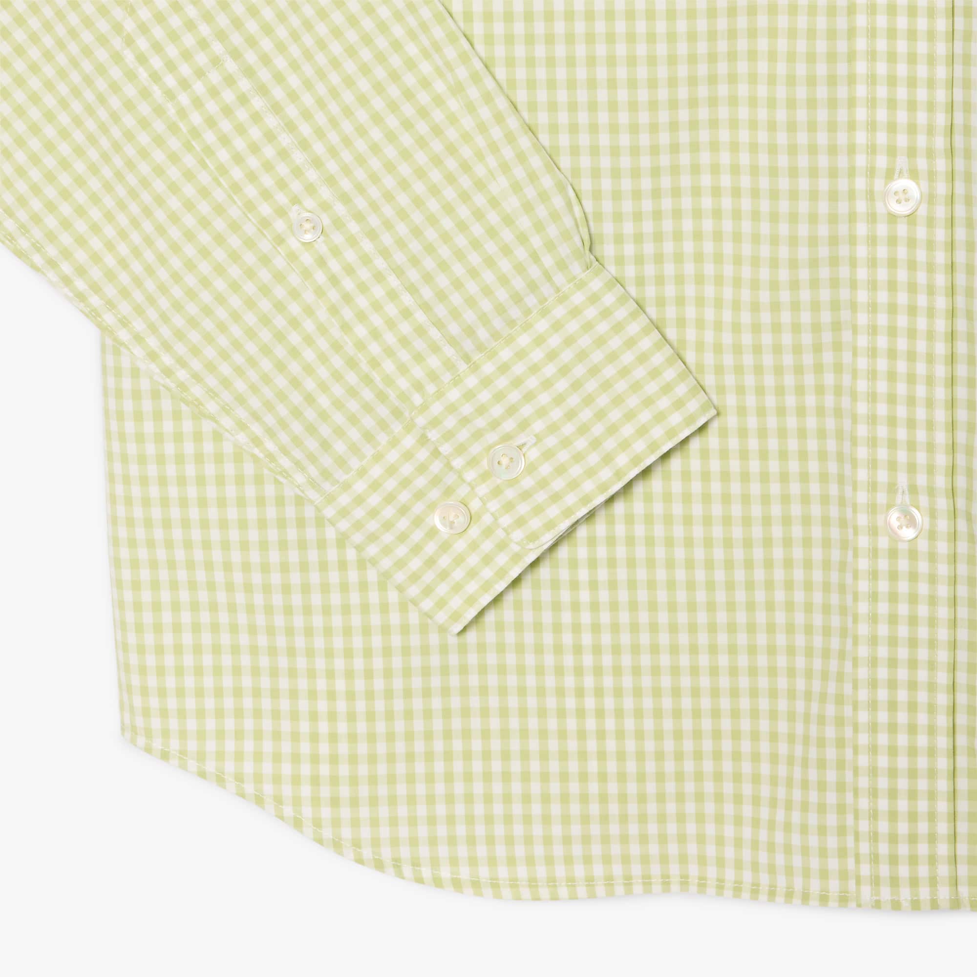 Regular Fit Plaid Poplin Shirt