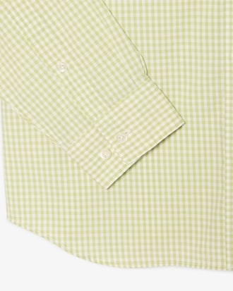 Regular Fit Plaid Poplin Shirt