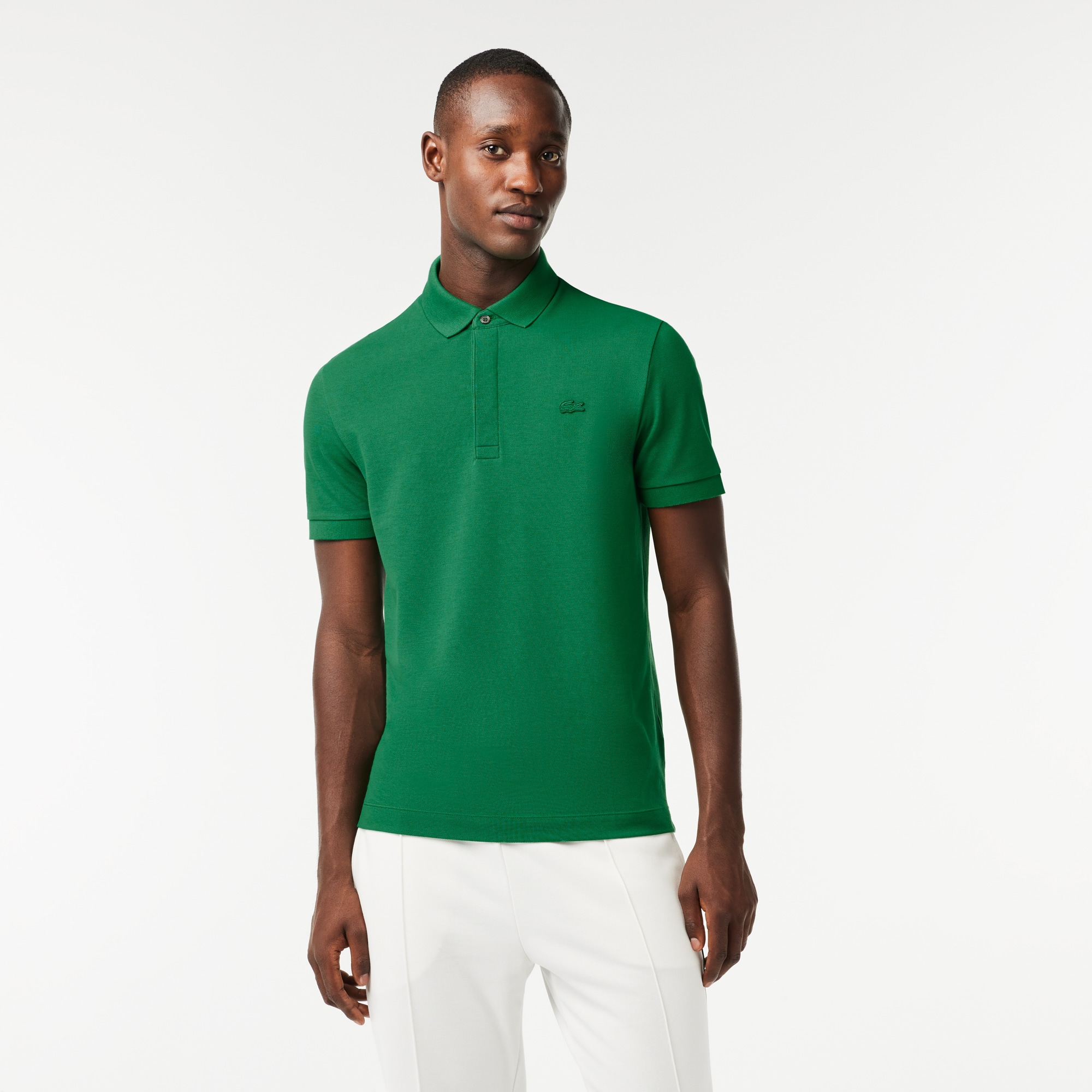 Tシャツ・カットソー LACOSTE SS25 Sea green piquet polo shirt (1212 LGF) Sea green piquet polo shirt – G&B