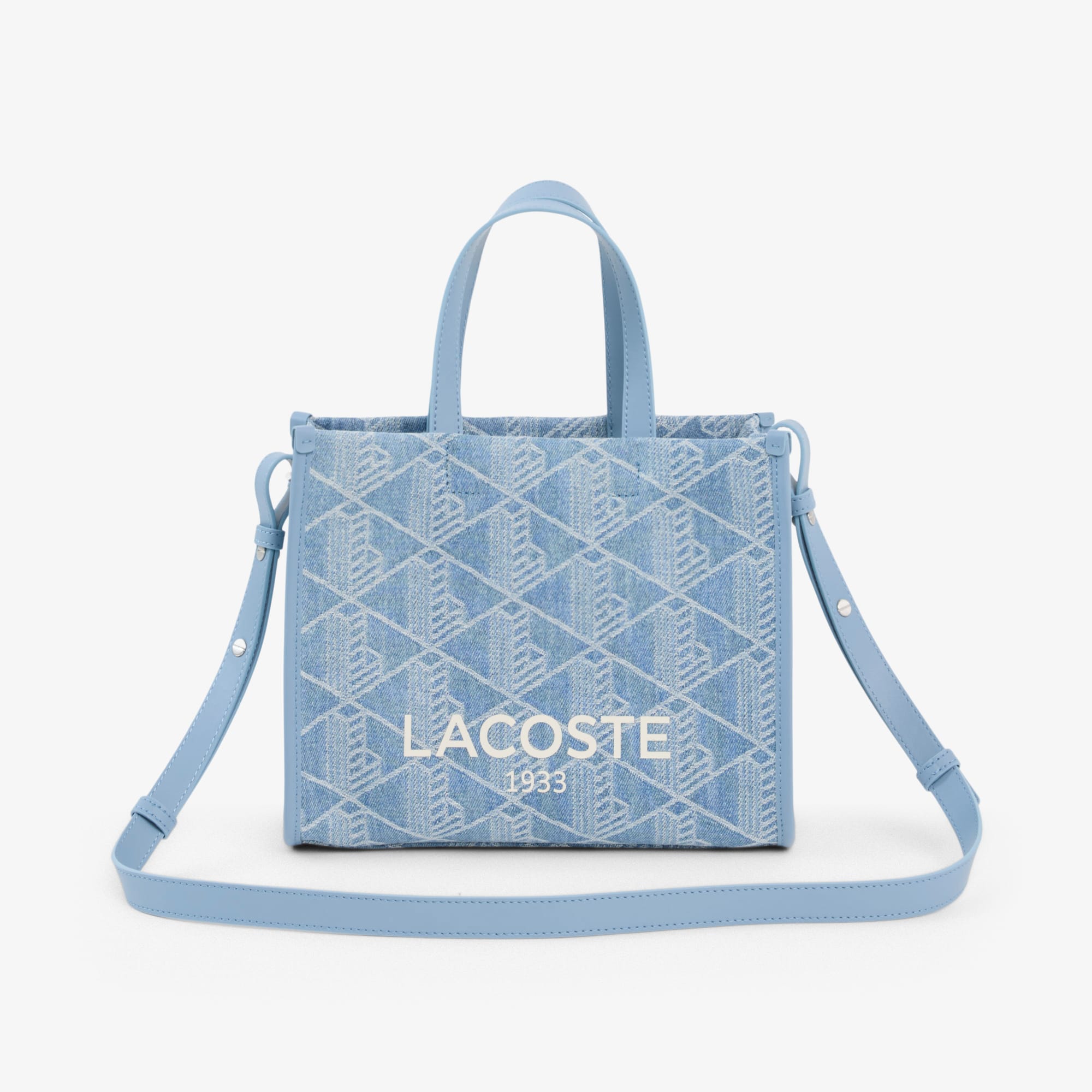 Lacoste Small Heritage Tote - One Size In Blue