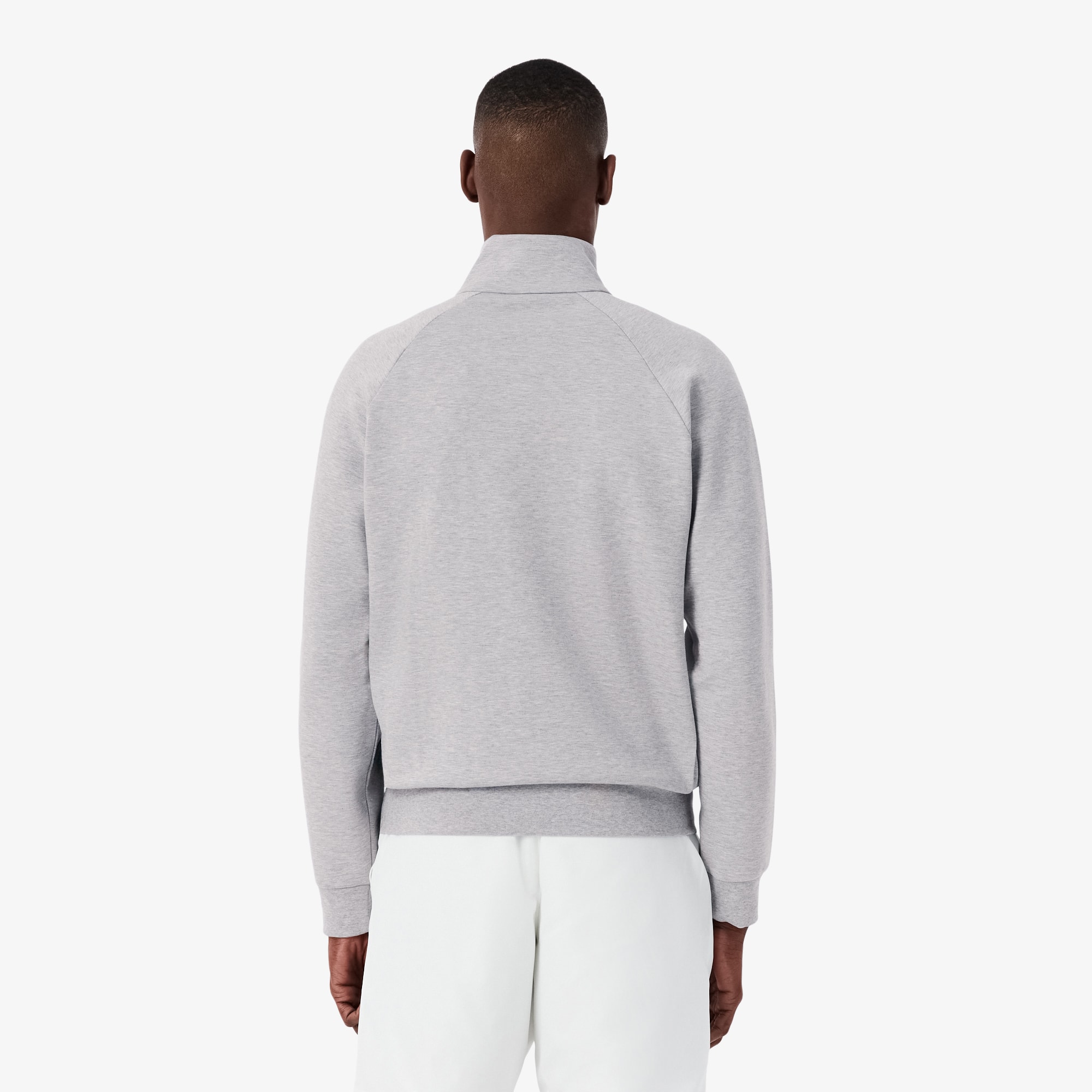 Men's Double Faced Jersey Zip-Up Sweatshirt - Sweaters