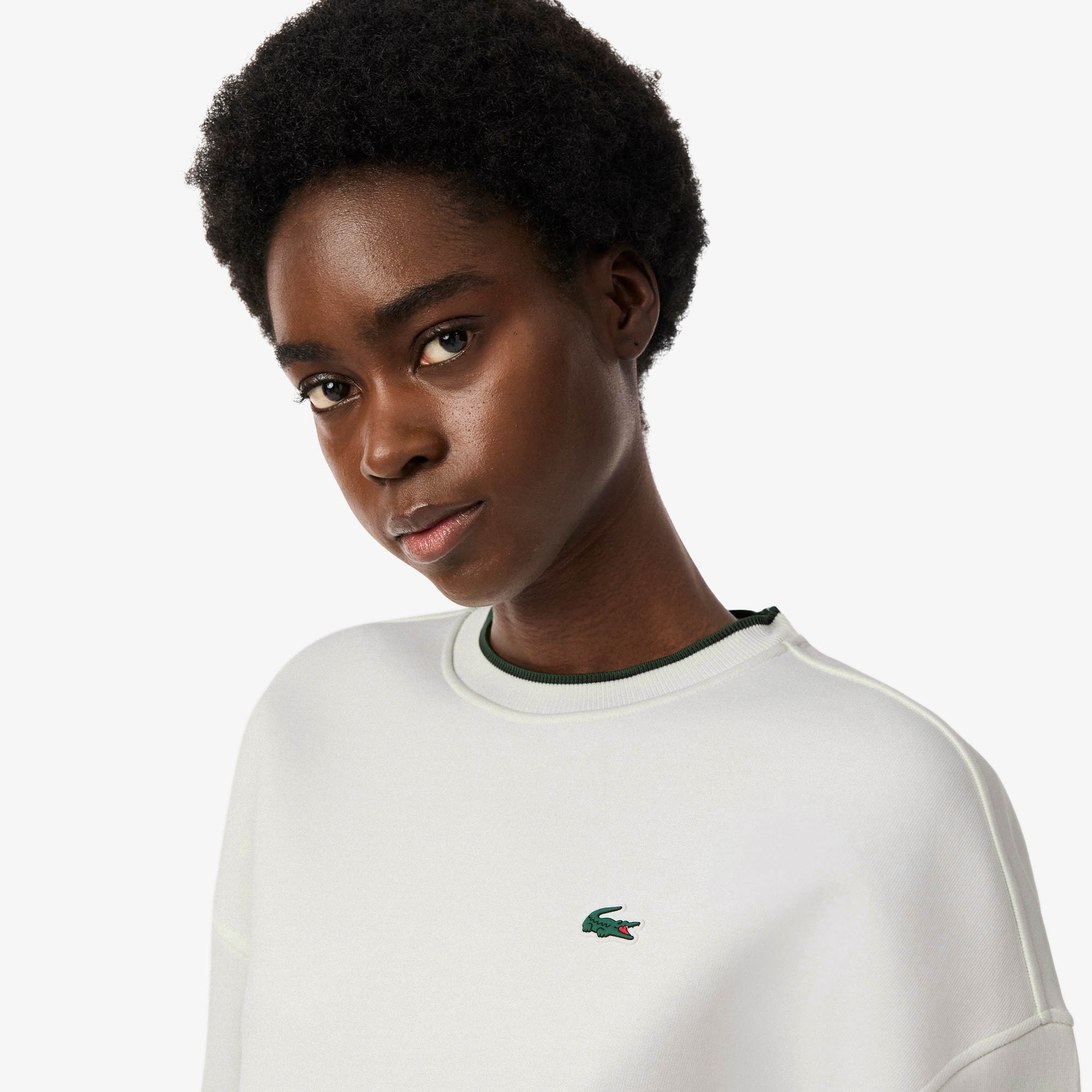Women's Contrast Trim Sport Sweatshirt - Sweaters & Sweatshirts