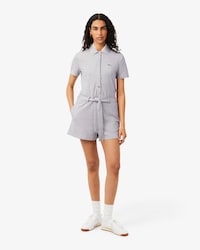 Romper Tipo Polo Stretch Piqu&eacute;