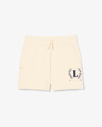 Embroidered Neoprene Shorts