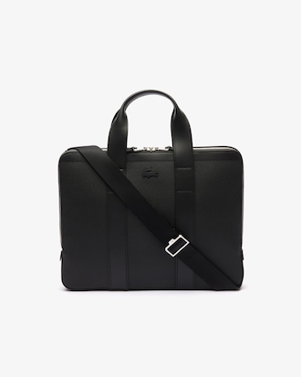 Chantaco Piqué Leather Computer Bag
