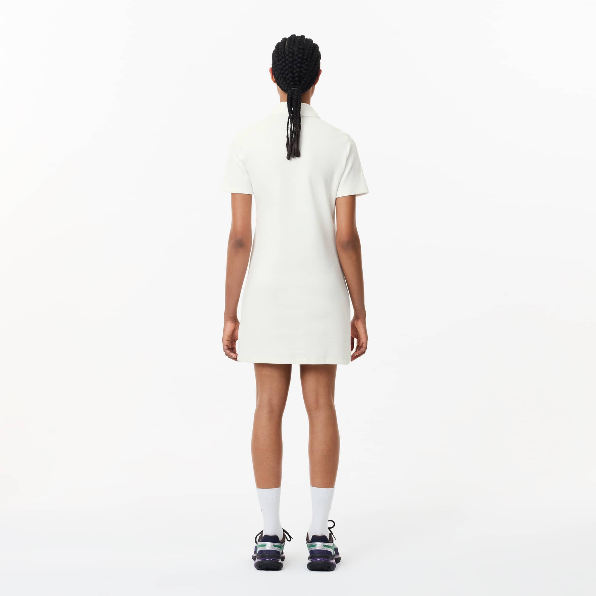 ★ ★ Open collar polo pique dress T22F1TDR071W Designer fashion, Seoul-fully created | W Concept