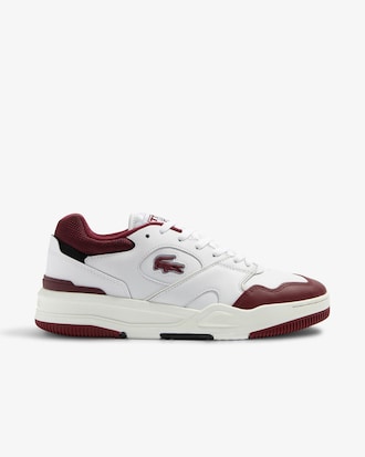 Men’s Lineshot Mesh Collar Leather Sneakers