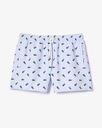 Men's Crocodile Print Swim Trunks