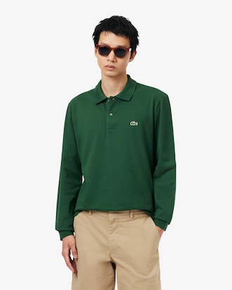 Men's Classic Fit Long Sleeve L.12.12 Polo
