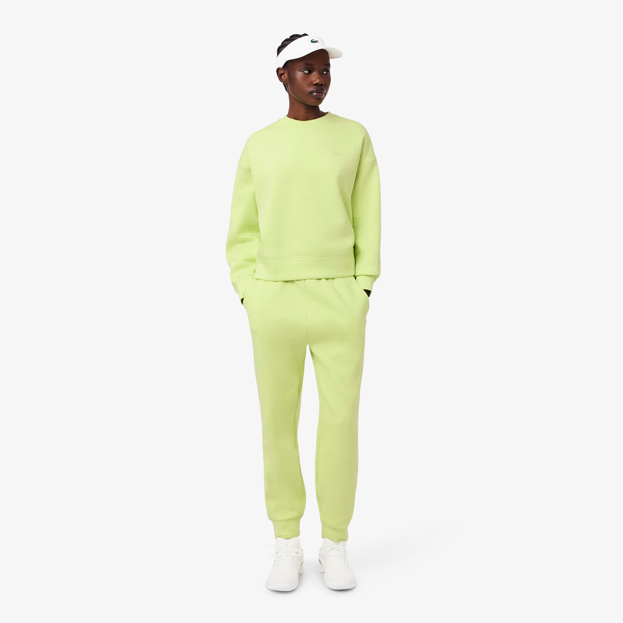 Oversized Double Face Jersey Sweatshirt - Sweaters & Sweatshirts