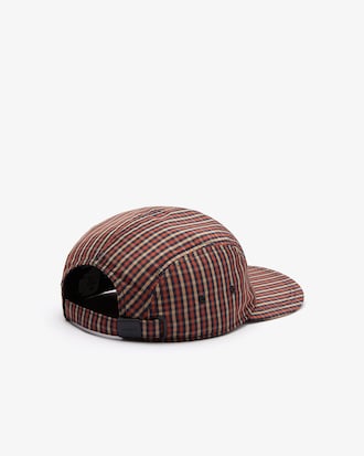 Unisex LIVE Houndstooth Patterned Cap
