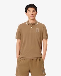 Classic Fit Printed Piqu&eacute; Polo Shirt
