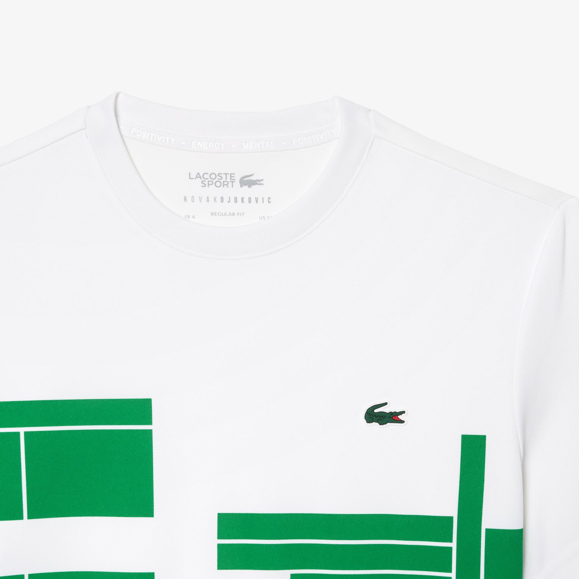 Men's Lacoste Tennis x Novak Djokovic T-Shirt - T-shirts