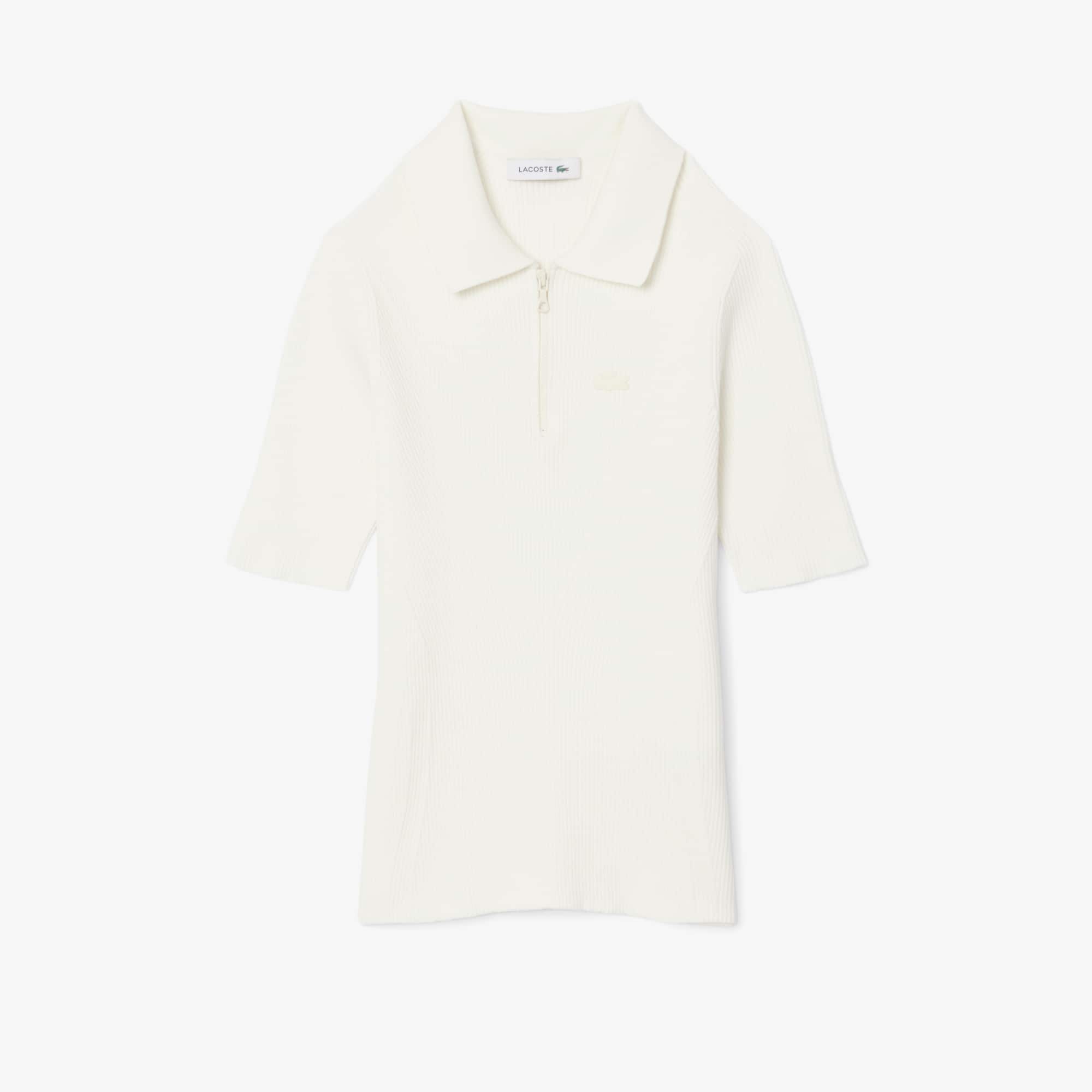 Women's 3D Ribbed Knit Polo - Sweaters & Sweatshirts - New In 2026