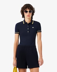 Women's L.12.D Slim Fit Trim Detail Polo