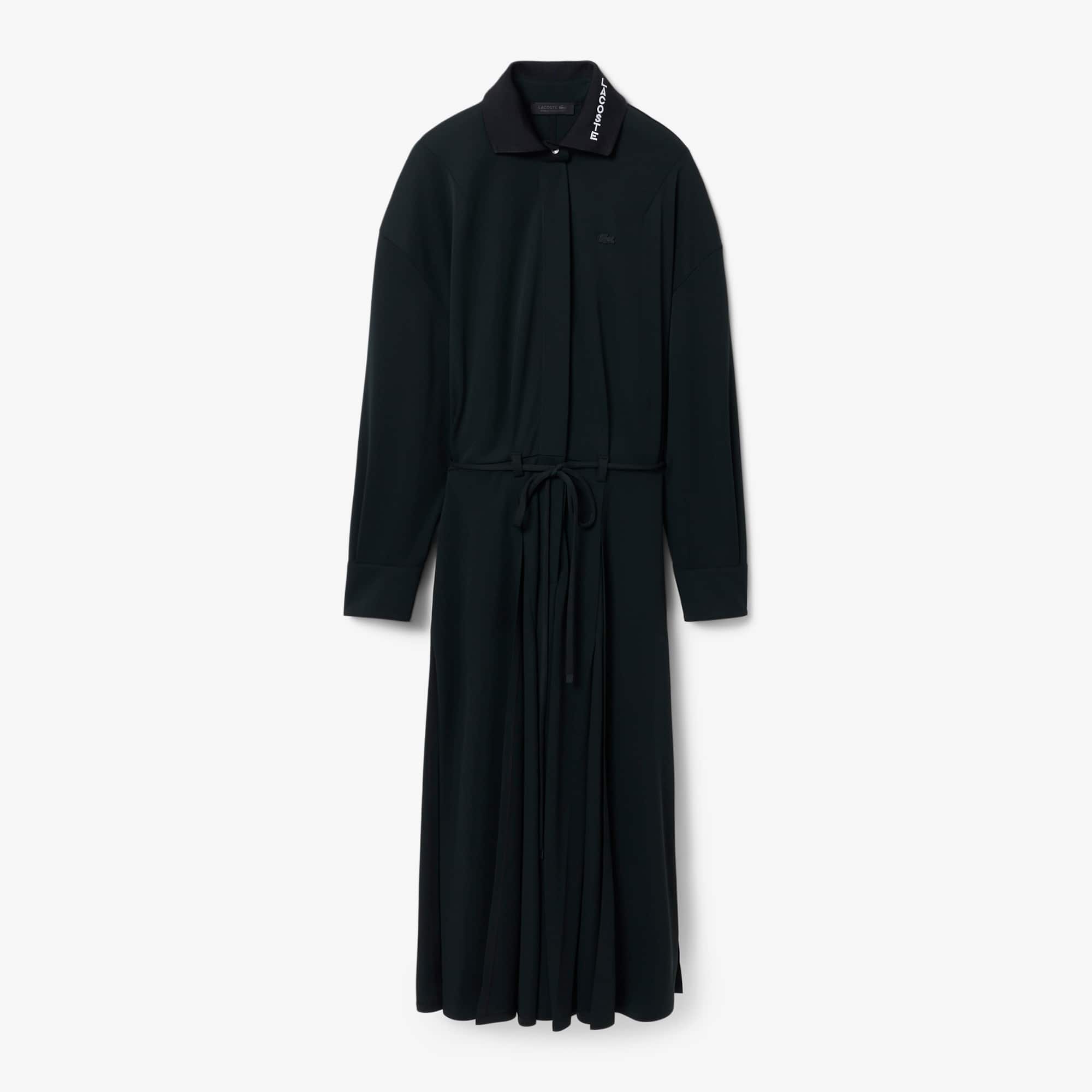 Runway Pleated Polo Maxi Dress Runway Pleated Polo Maxi Dress