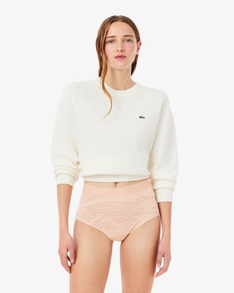 High Waist Mesh Briefs