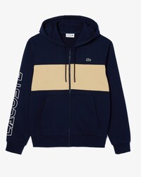 Men's Zip-Up Colorblock Hoodie