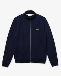 Men's Zip-Up Piqu&eacute; Fleece Jacket