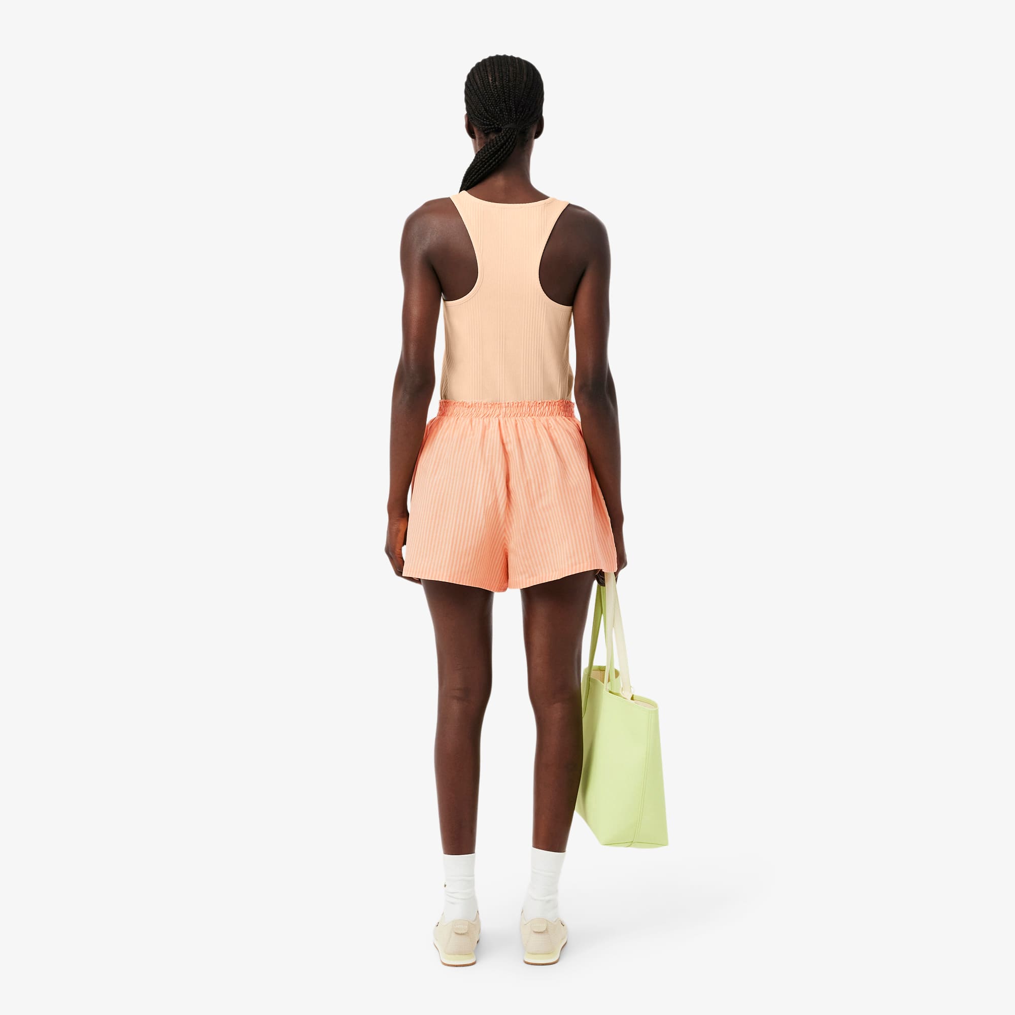 Oversized Linen Blend Shorts