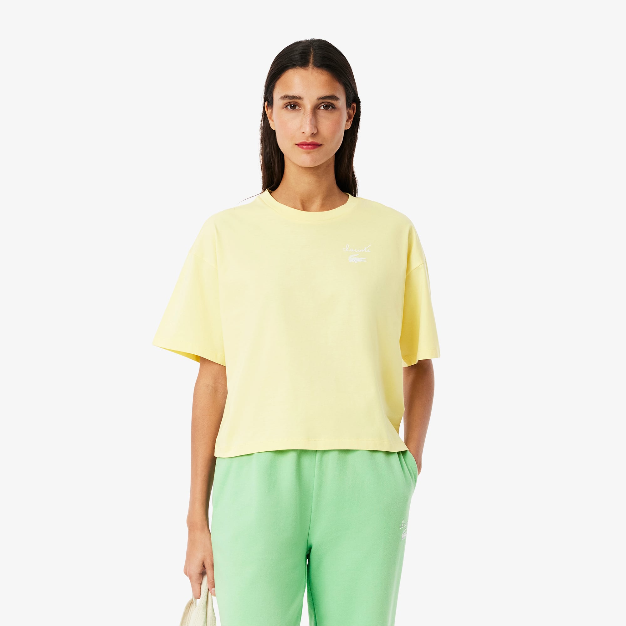 Women's Cotton Logo T-Shirt - T-Shirts & Tops - New In 2025