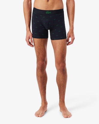 3-Pack Stretch Cotton Print Boxers
