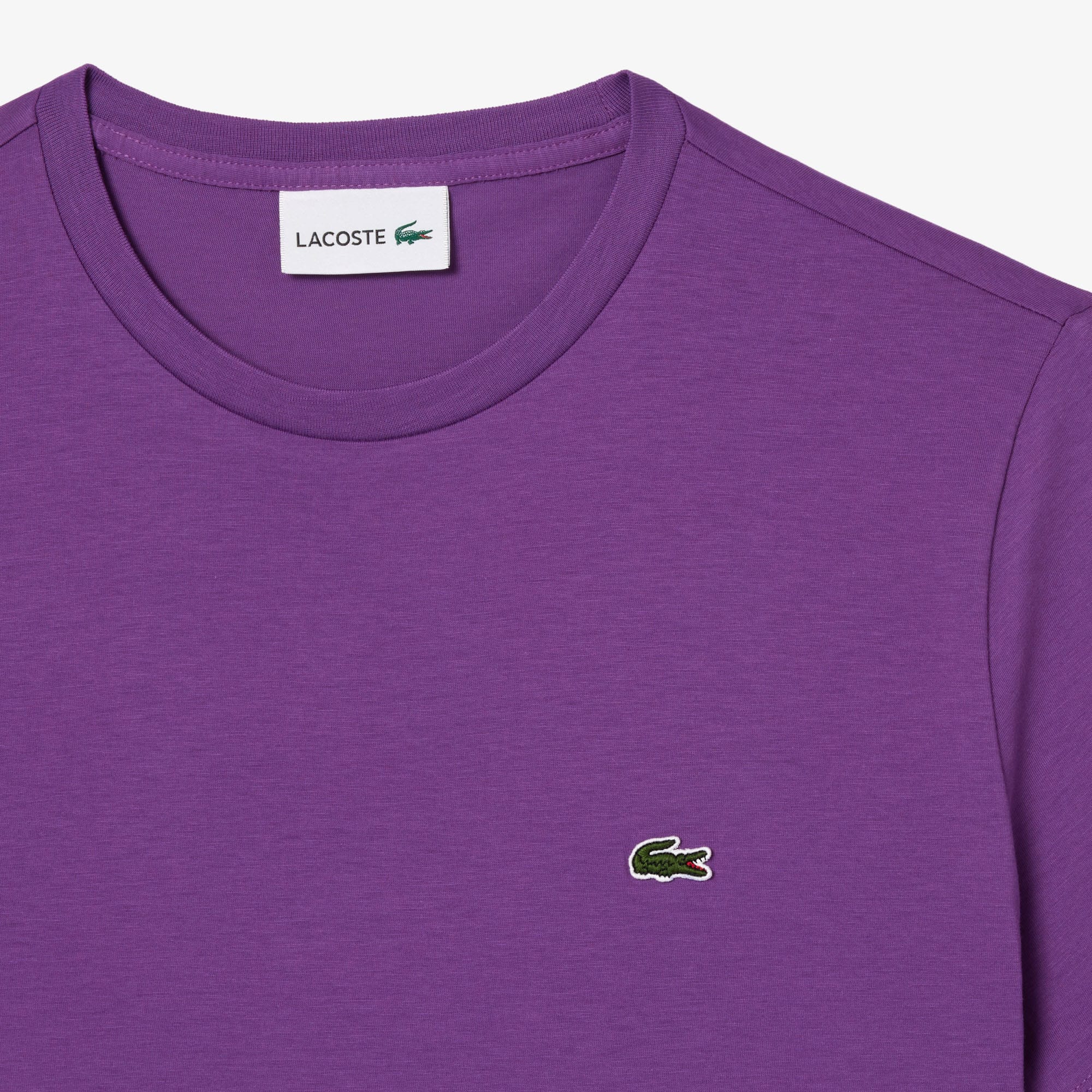 Tシャツ・カットソー LACOSTE Men T-shirt Fuchsia TH6709 I1L LACOSTE: T-shirt men - Fuchsia | Lacoste t-shirt TH6709