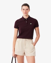 Women's Regular Fit Supple Petit Piqu&eacute; Polo