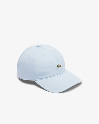 Casquette unisexe unie Lacoste en twill de coton biologique