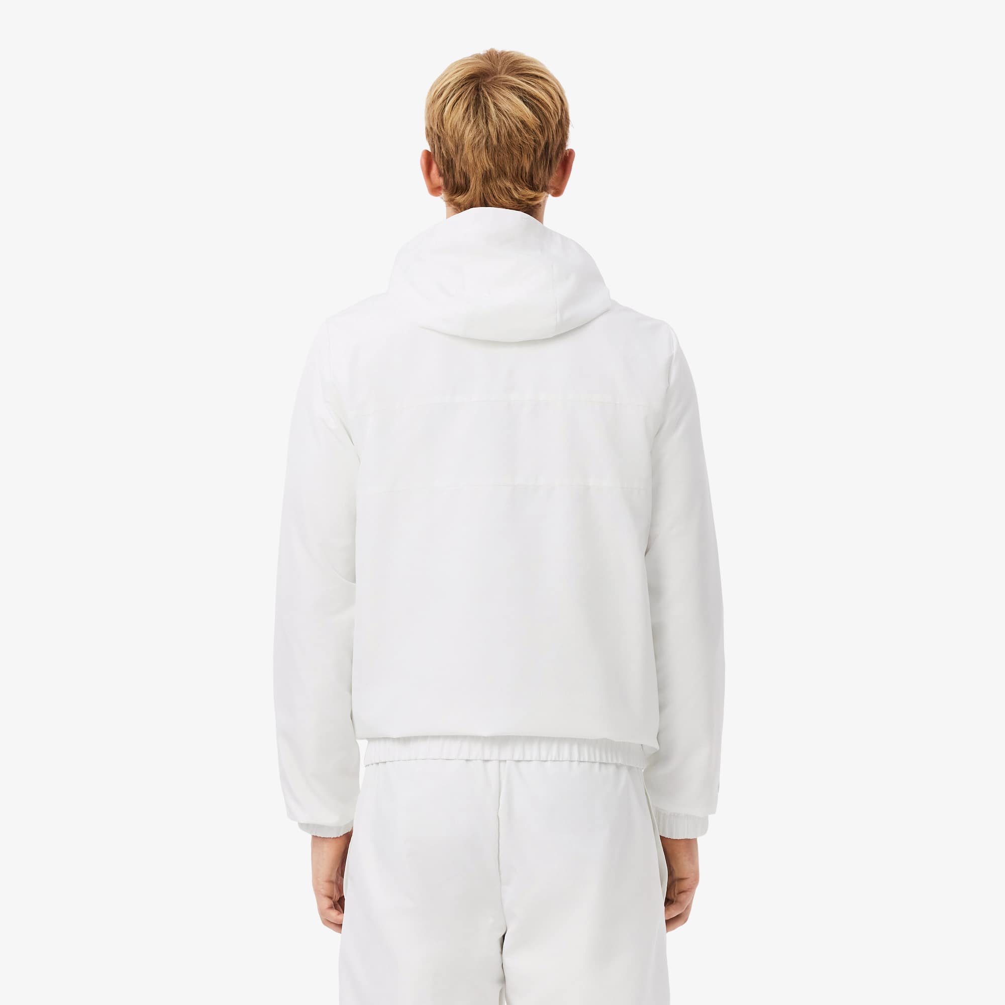 LACOSTE NOVAK DJOKOVIC フード付きジャケット US L Men's Lacoste Tennis x Novak Djokovic Zip-Up Jacket