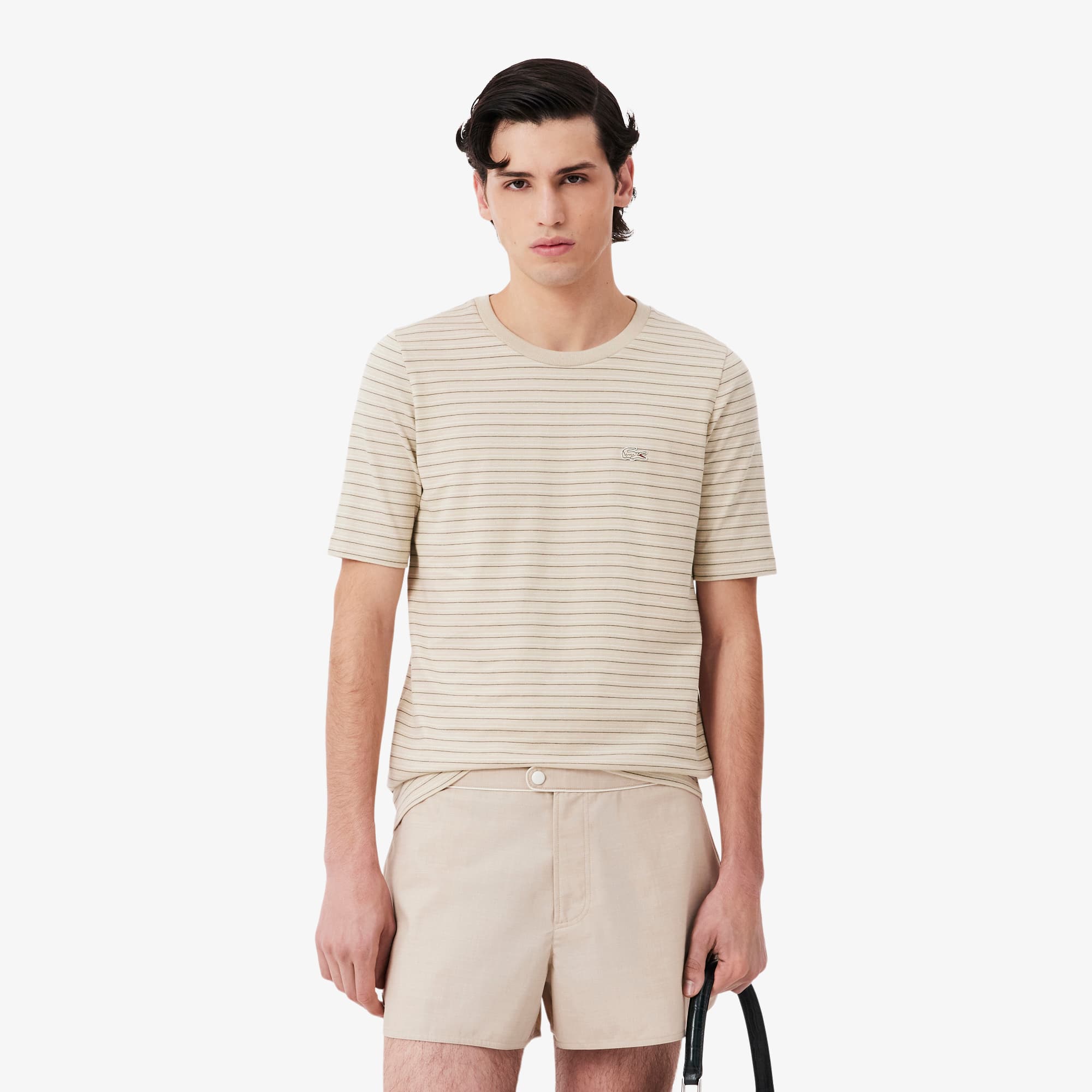Runway Striped Jersey T-shirt