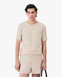 Runway Striped Jersey T-shirt