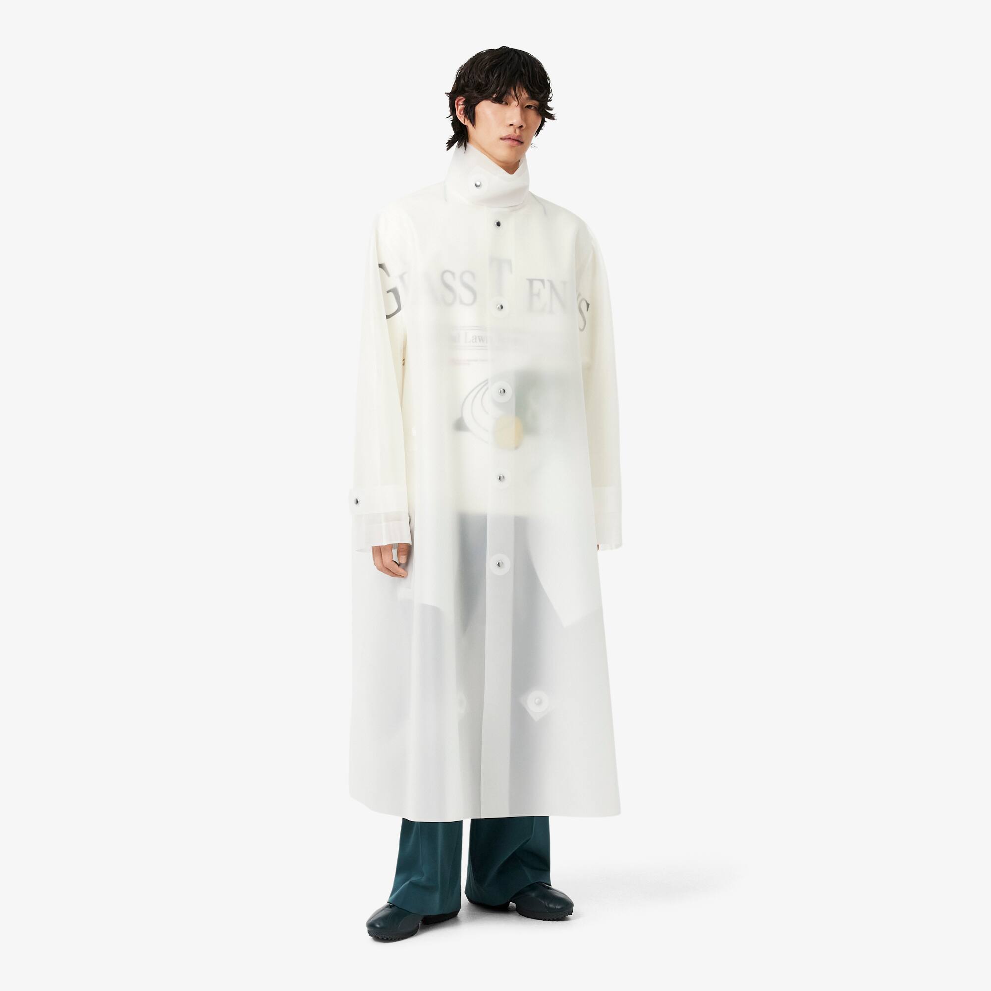 Runway Transparent Trench Coat