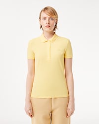 Women's L.12.D Slim Fit Stretch Mini Piqué Polo
