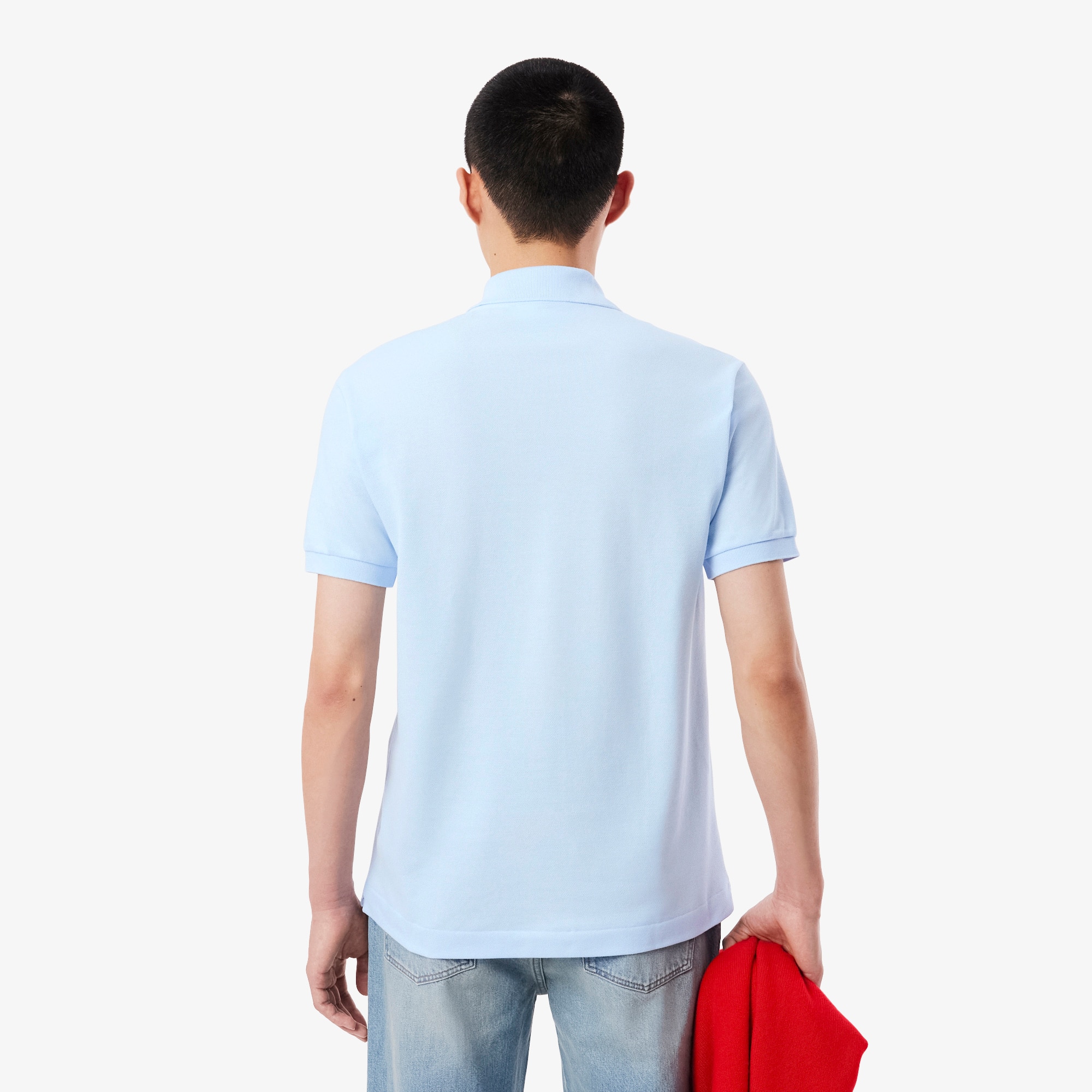 トップス L1212 LACOSTE POLO SHIRT GRAY Men's Classic Fit Original L.12.12 Polo - Polo Shirts - New