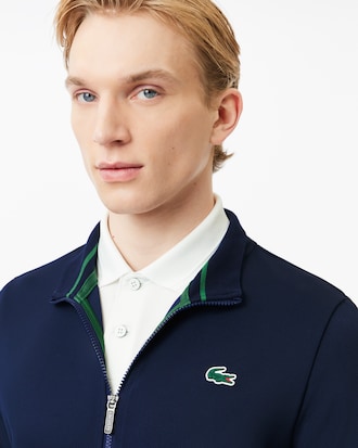 Men's Zip-Up Tennis Sweatshirt