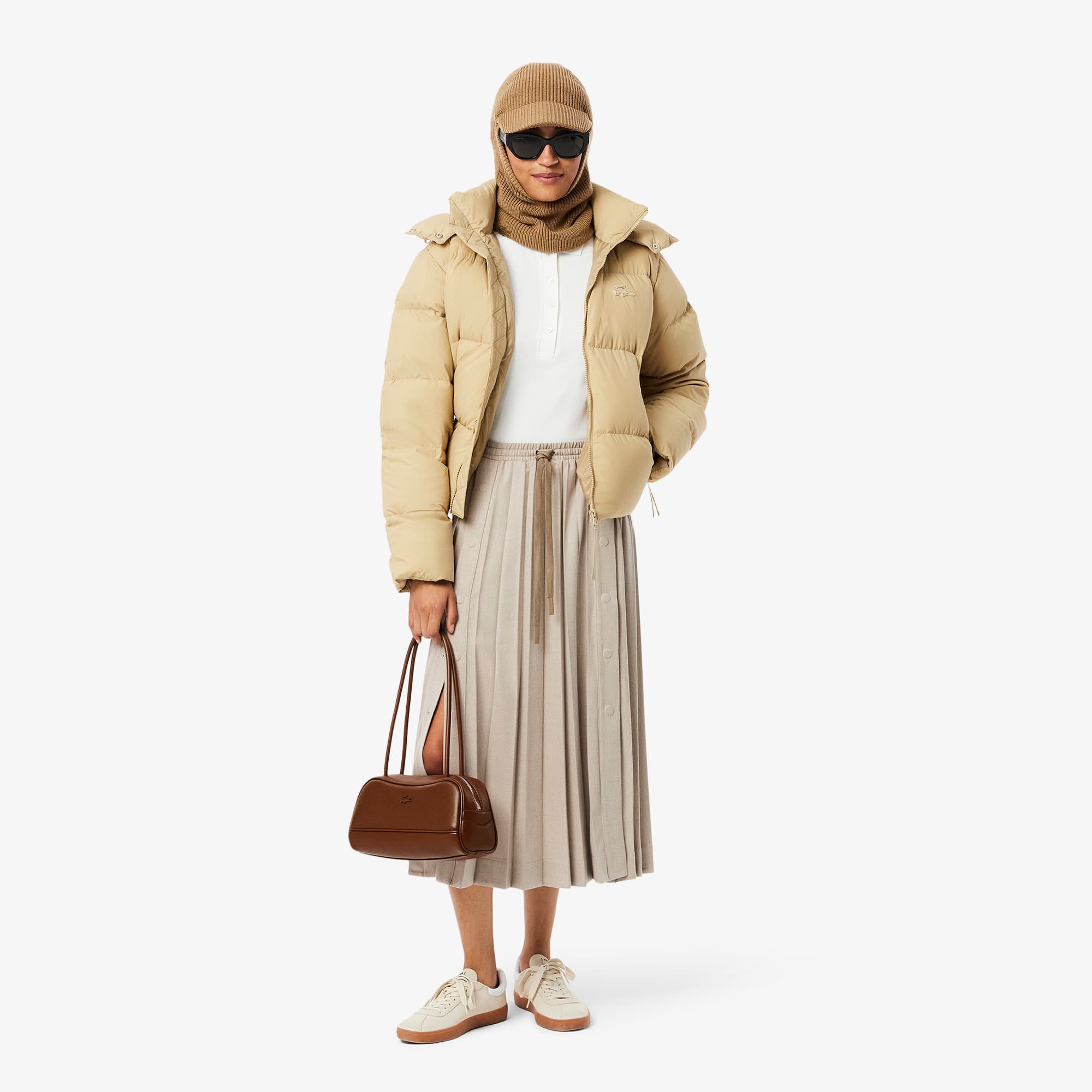 Women's Lora Leather Shoulder Bag - Bags - New In 2026 | Lacoste