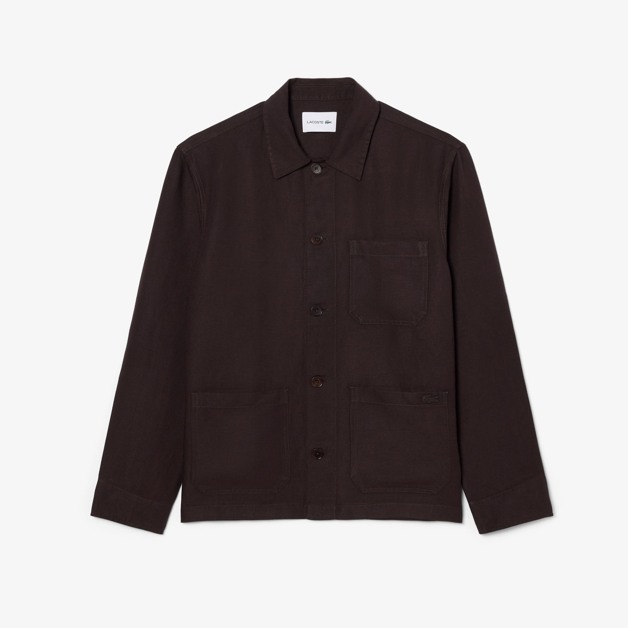 Linen Blend Overshirt