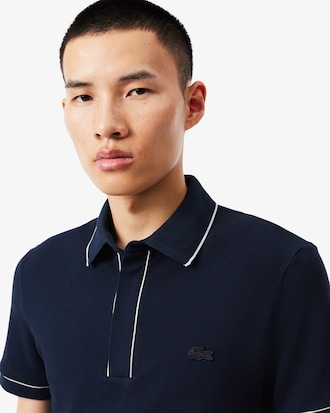 Men's Regular Fit Paris Stretch Piqué Polo