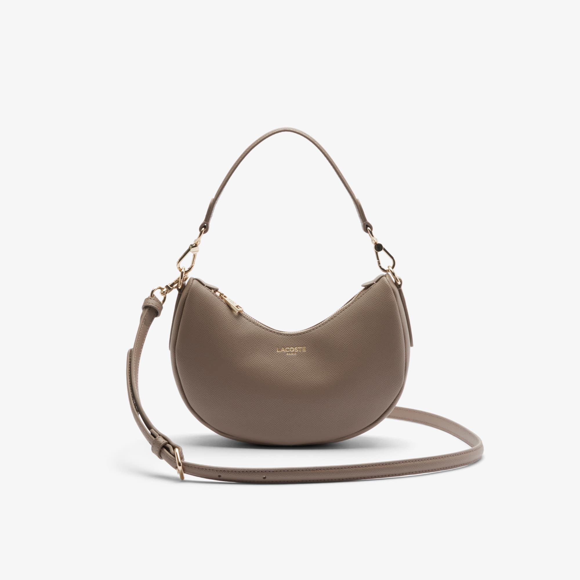 Lacoste Women's Small Champs-élysées Half-moon Bag - One Size In Sand