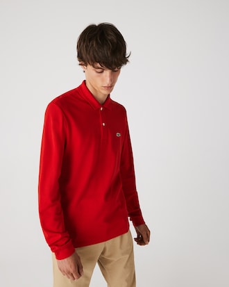 Men's Classic Fit Long Sleeve L.12.12 Polo