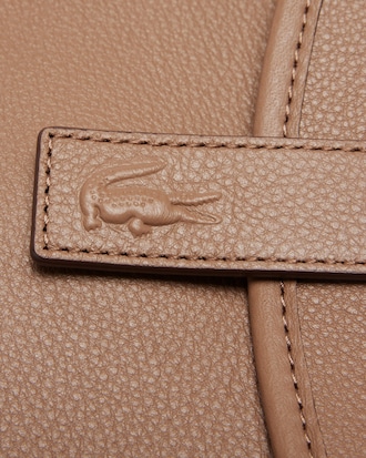 Runway Grain Leather Racket Bag