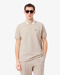 Polo Con Monograma De Corte Cl&aacute;sico Para Hombre