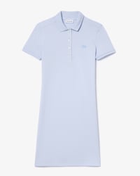 Women's Slim Fit Stretch Mini Piqué Polo Dress