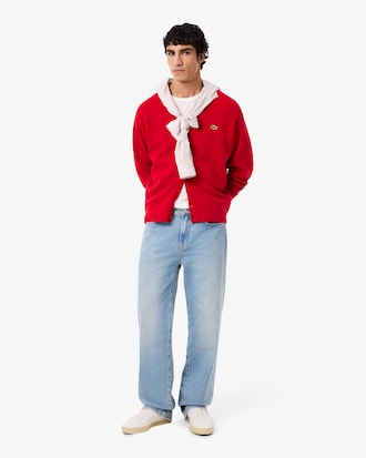 Men's Relaxed Fit Wool Cardigan