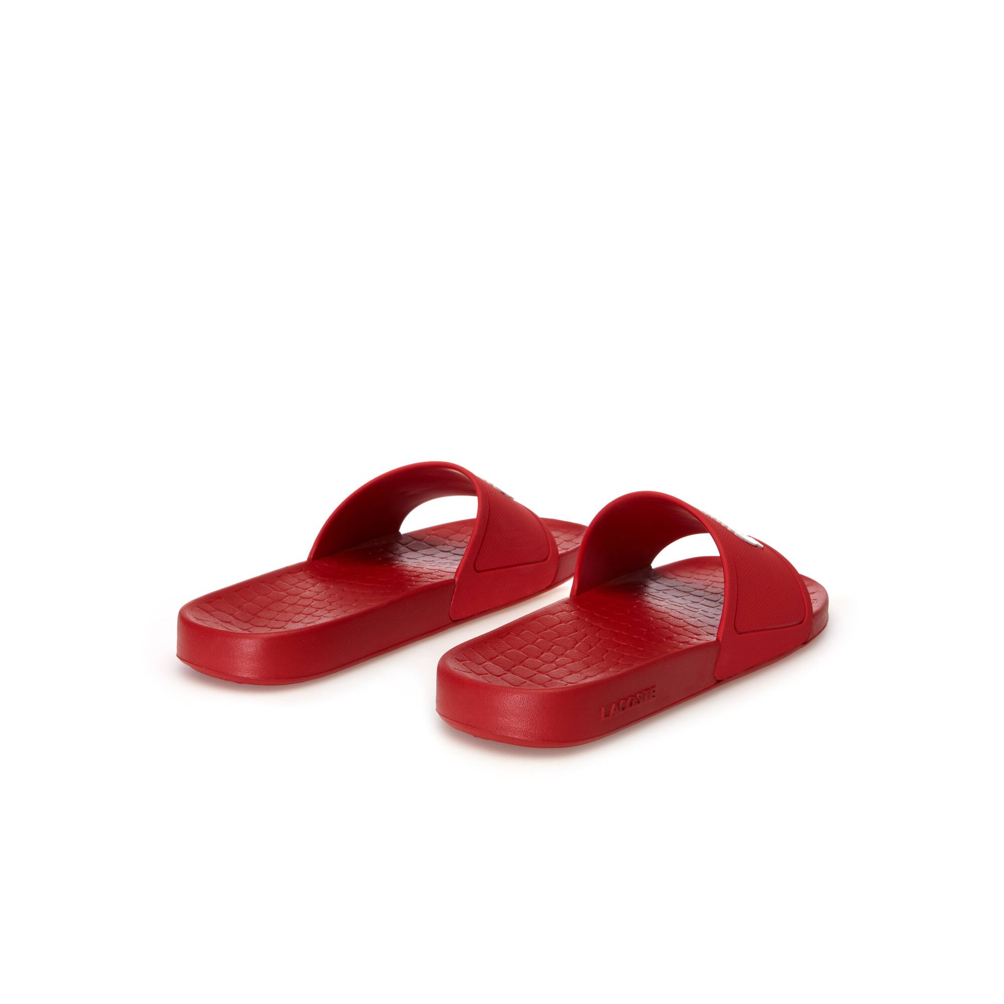 lacoste rubber slides